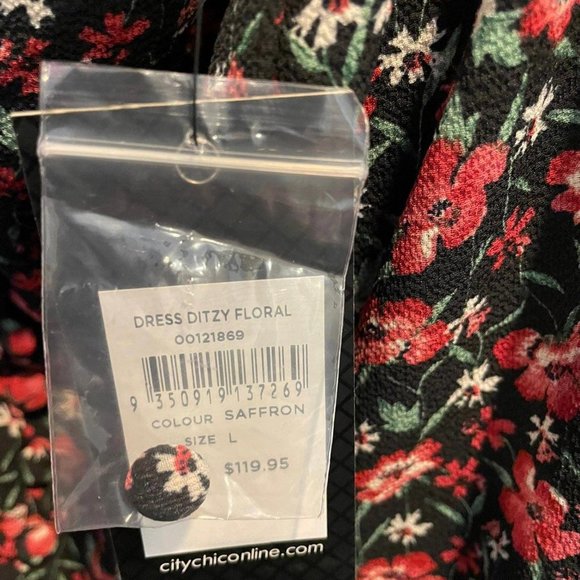 City chic ditzy floral‎ dress - Picture 2 of 5